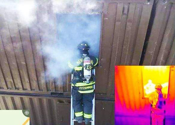 炎熱夏季，紅外熱像儀助力消防工作