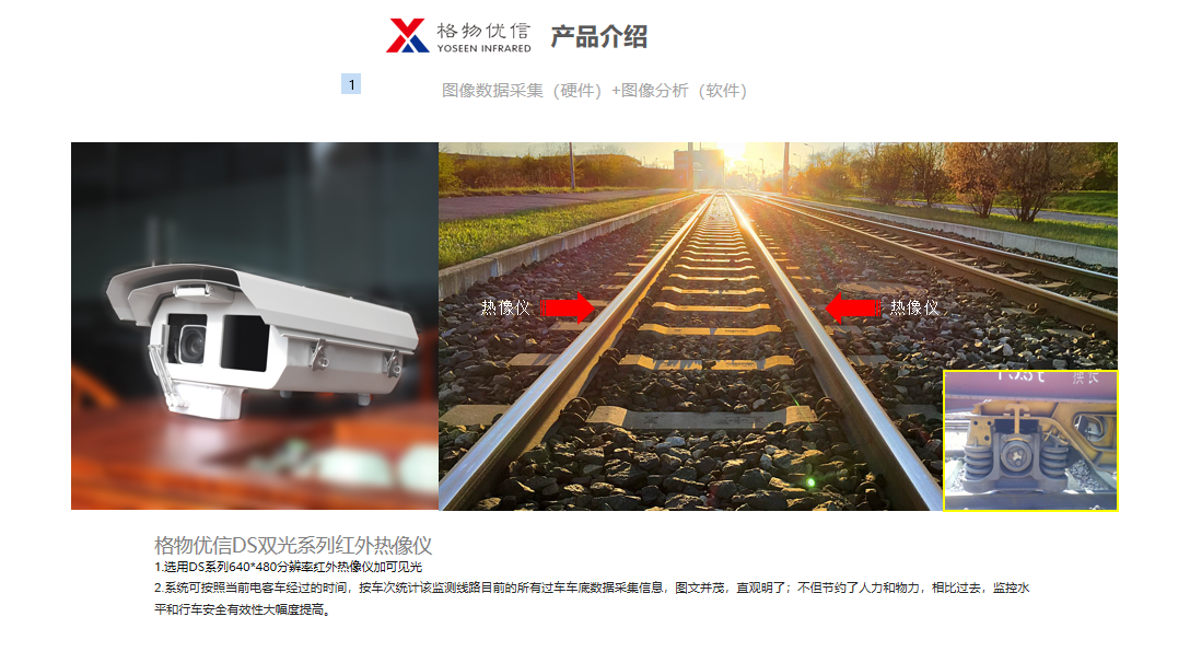 鐵路檢測(cè)好工具——紅外熱像儀