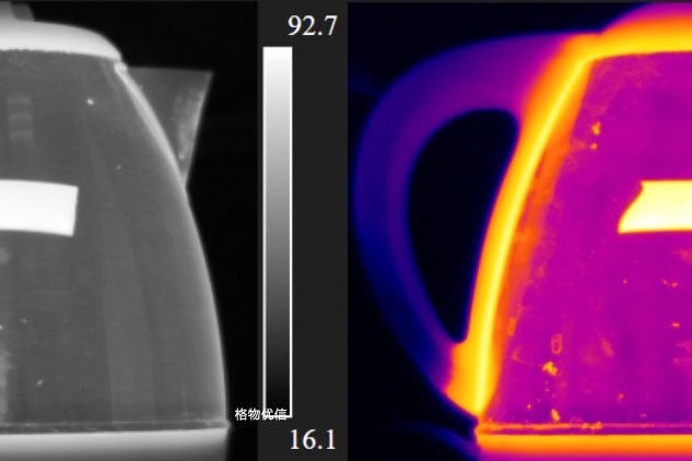 黑熱和鐵紅調(diào)色板對比