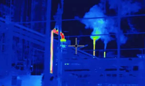 紅外熱成像火力發(fā)電廠煙囪耐材破損檢測(cè)