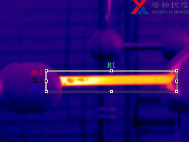 紅外熱像儀應用于船用輸熱管道無損檢測