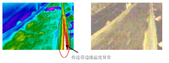 紅外熱像儀在線監(jiān)測煤炭傳送帶