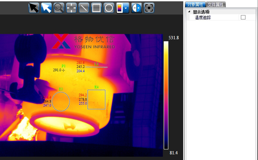 鐵水包數(shù)字化智能成像在線安全監(jiān)測