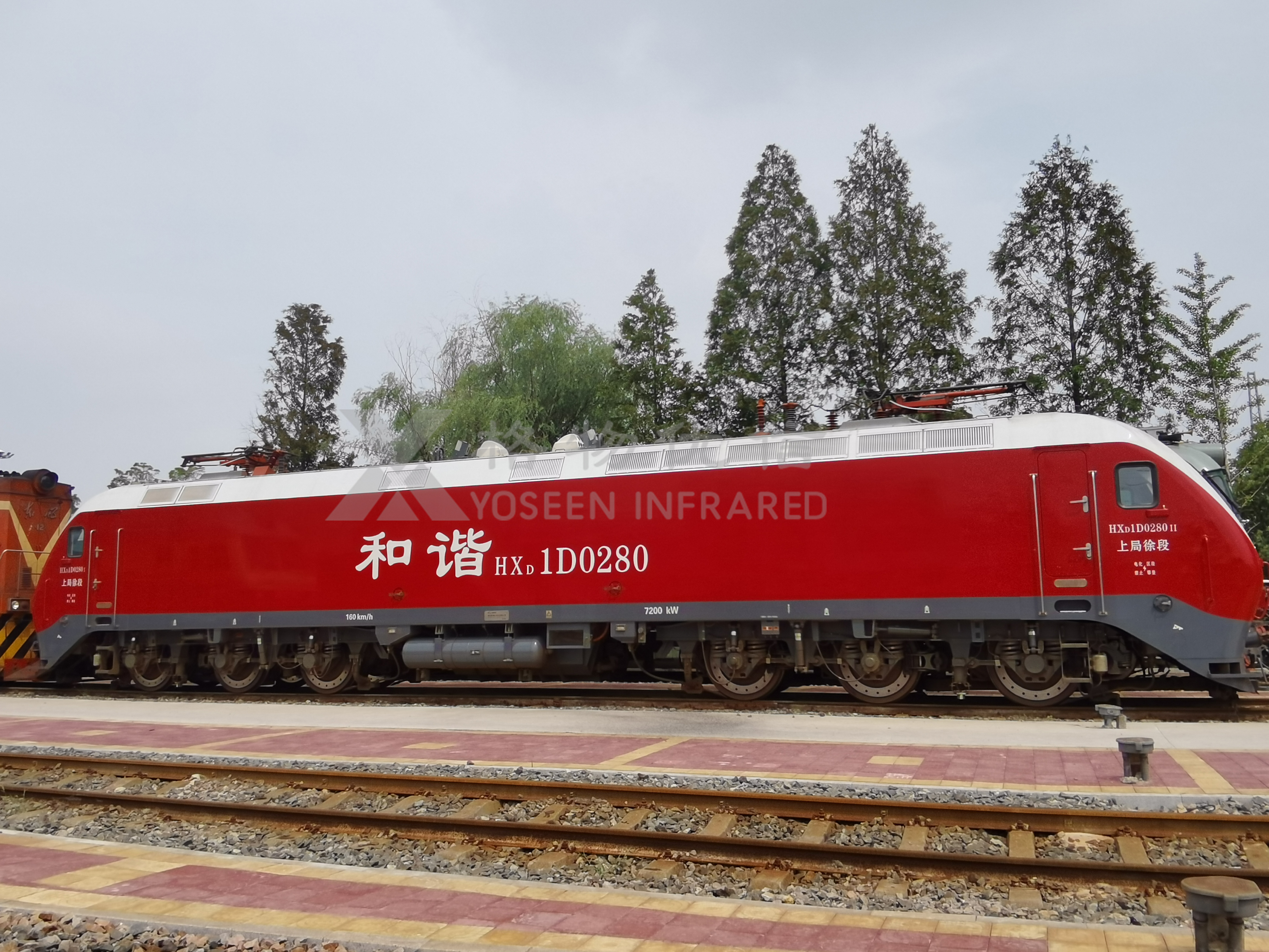 鐵路列車紅外應用案例